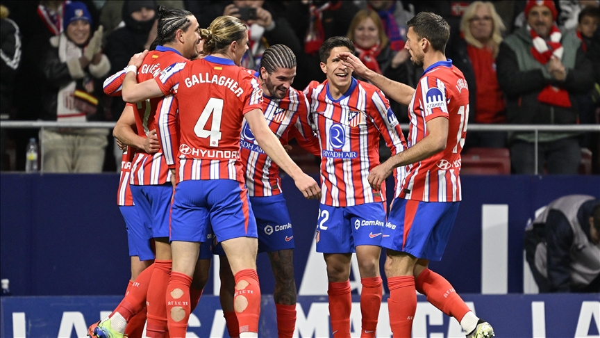 LaLiga’da üst üste 8. galibiyet Atletico Madrid’i zirveye taşıdı