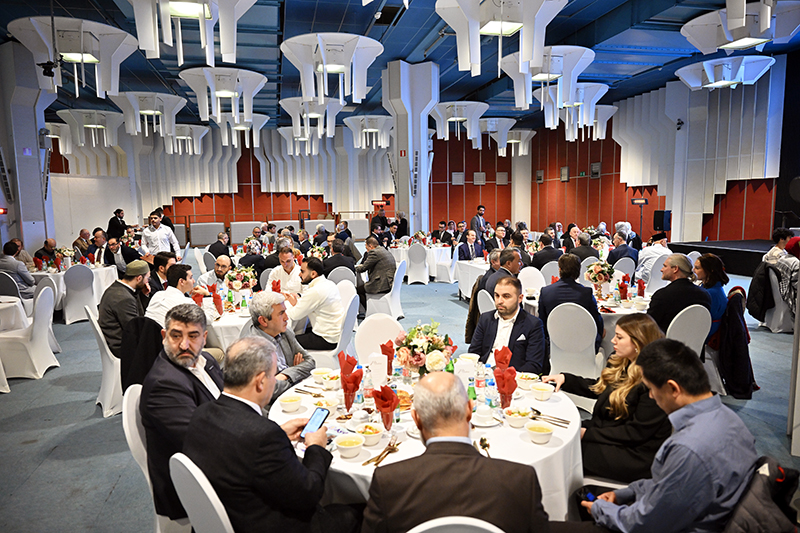 Belçika İslam Federasyonu’ndan iftar programı